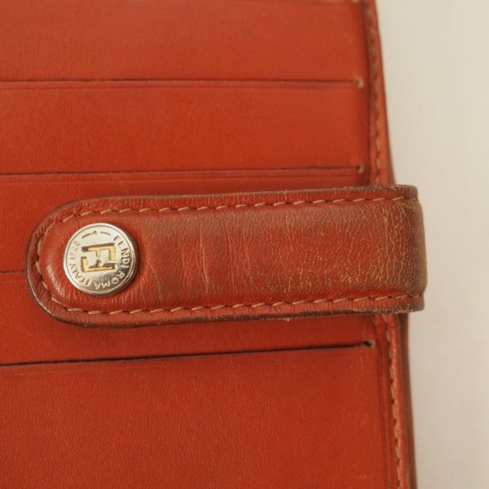 Fendi Pequin Stripe Bifold Wallet Vintage 1980s EUC - Picture 9 of 9